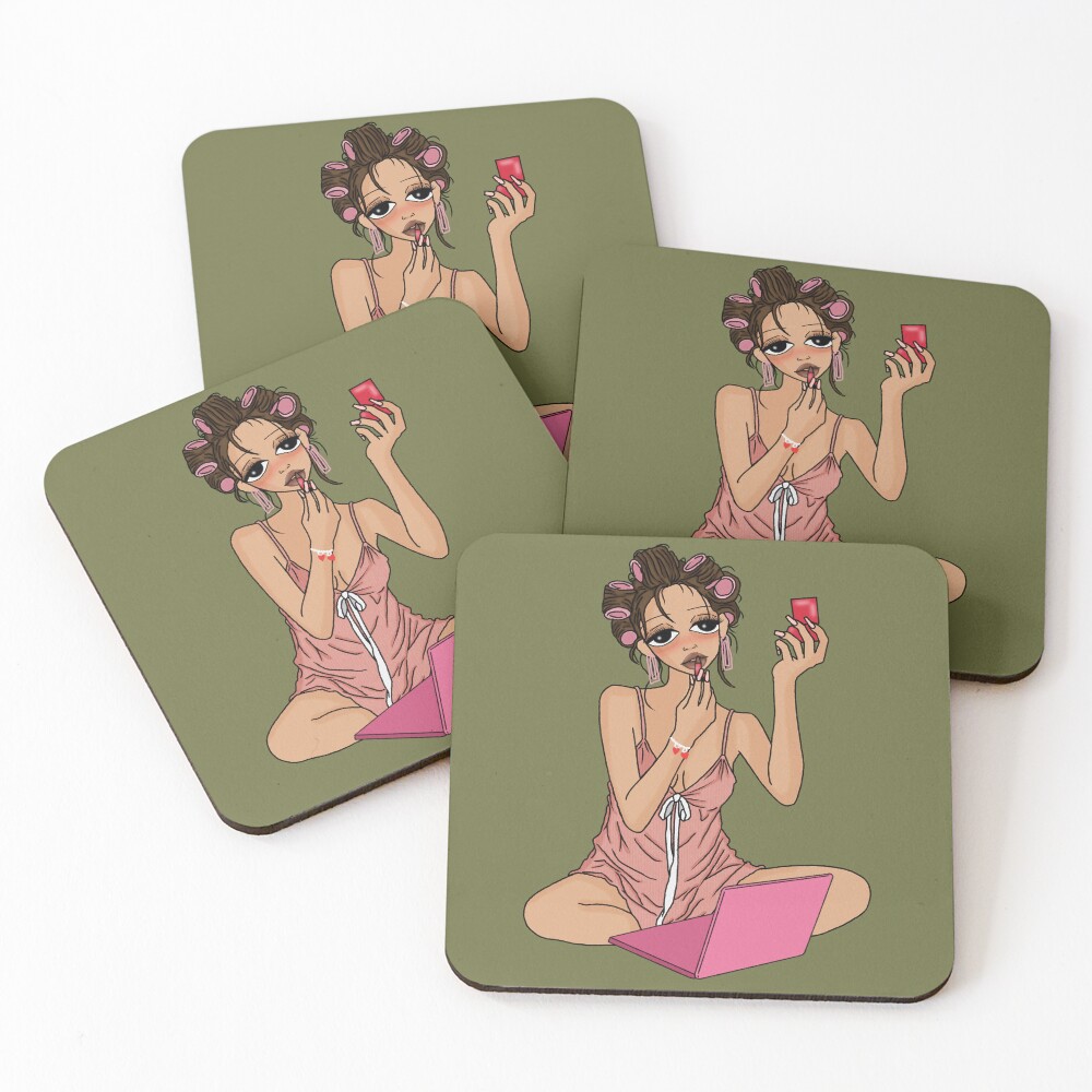 Item preview, Coasters (Set of 4) designed and sold by almostastick.