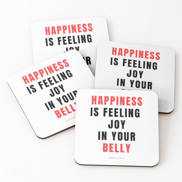 Item preview, Happiness Is Feeling Joy In Your Belly designed and sold by MeangoStudio.