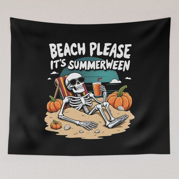 Item preview, Beach Please Summerween Party Vibes designed and sold by MooonTees.