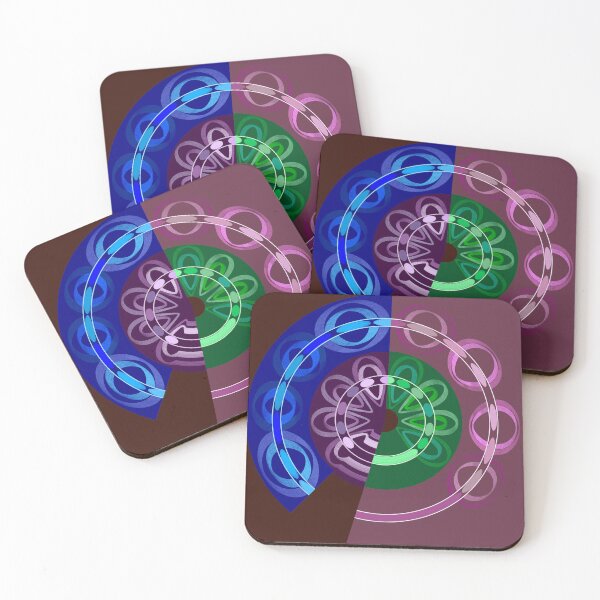 Item preview, Jewel Tone Broken Circles  designed and sold by JaygiesDesign.