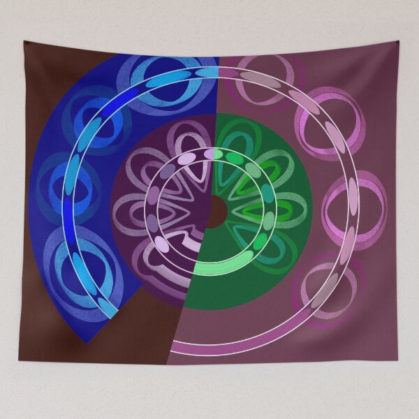 Item preview, Jewel Tone Broken Circles  designed and sold by JaygiesDesign.