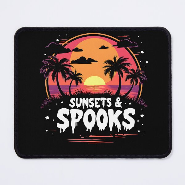 Item preview, Sunset Spooks Summerween Party Vibes designed and sold by MooonTees.