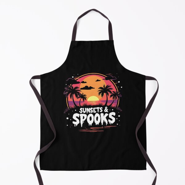 Item preview, Sunset Spooks Summerween Party Vibes designed and sold by MooonTees.