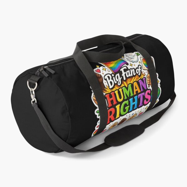 Item preview, Big Fan of Human Rights Retro designed and sold by super-think.