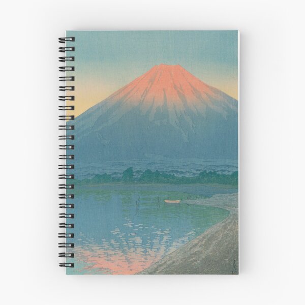 Item preview, Red Fuji at Sunrise: Vintage Japanese Woodblock Style designed and sold by vekotpu.