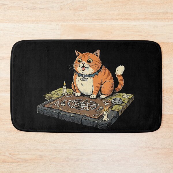 Item preview, Occult Cat Tuna's Summoning Ritual T-Shirt designed and sold by mazyoy.