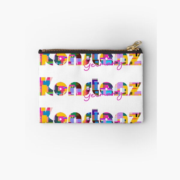 Item preview, Konstanz, Germany, Vibrant Abstract City Typography Art designed and sold by Wanderful-roads.