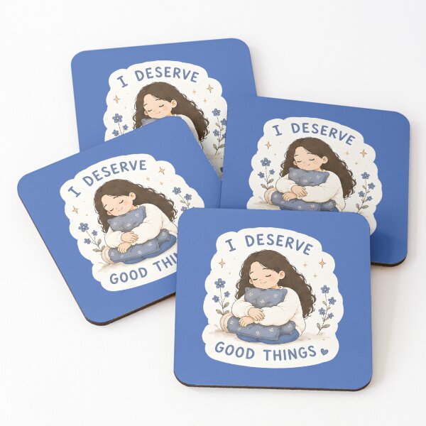 Item preview, I Deserve Good Things – Worthiness Affirmation Sticker designed and sold by EuphoriaWithin.