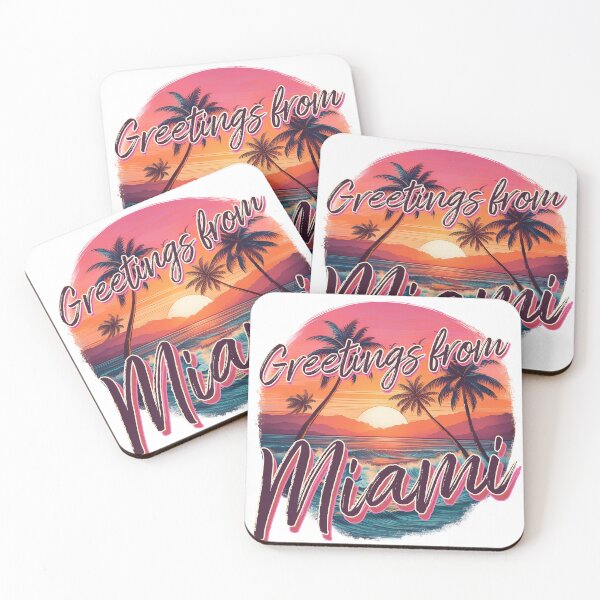 Item preview, Miami Sunsets: Golden Hour in Miami designed and sold by pollosdesigns.