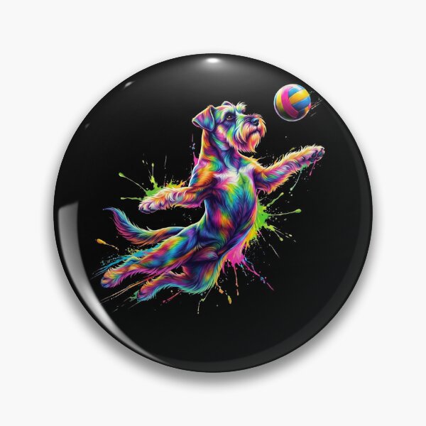 Item preview, Colorful Miniature Schnauzer Art Dog Owner designed and sold by TerryConnells.