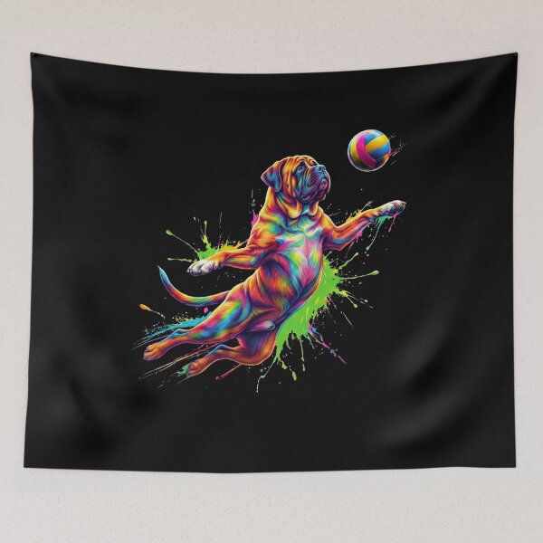 Item preview, Colorful Mastiff Art Dog Owner designed and sold by TerryConnells.