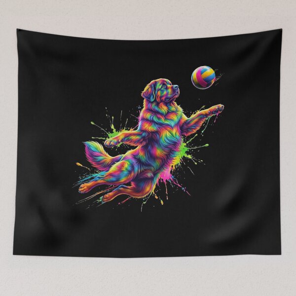 Item preview, Colorful Newfoundland Art Dog Owner designed and sold by TerryConnells.