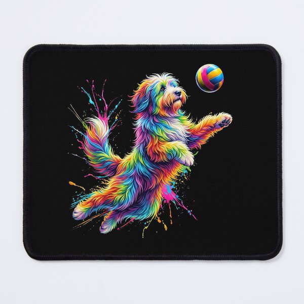 Item preview, Colorful Old English Sheepdog Art Dog Owner designed and sold by TerryConnells.