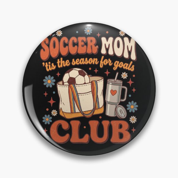 Item preview, Retro Soccer Mom Tis The Season For Goals Club designed and sold by AdyKurniawan.