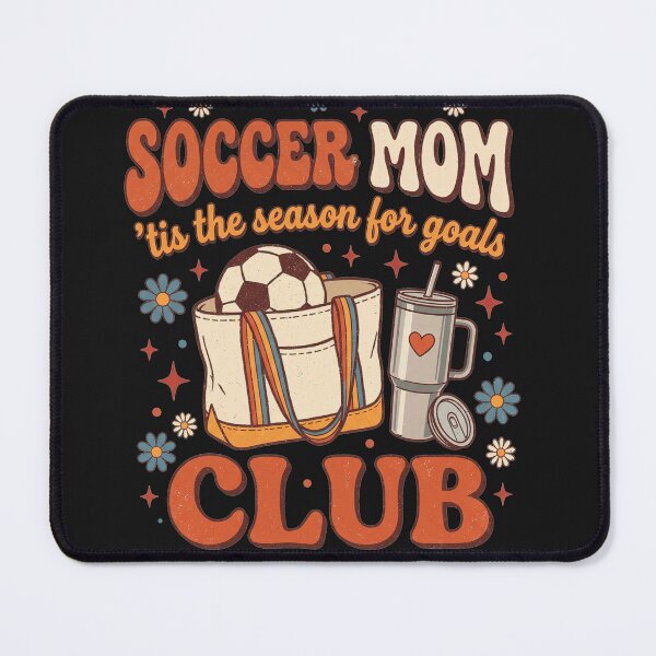 Item preview, Retro Soccer Mom Tis The Season For Goals Club designed and sold by AdyKurniawan.