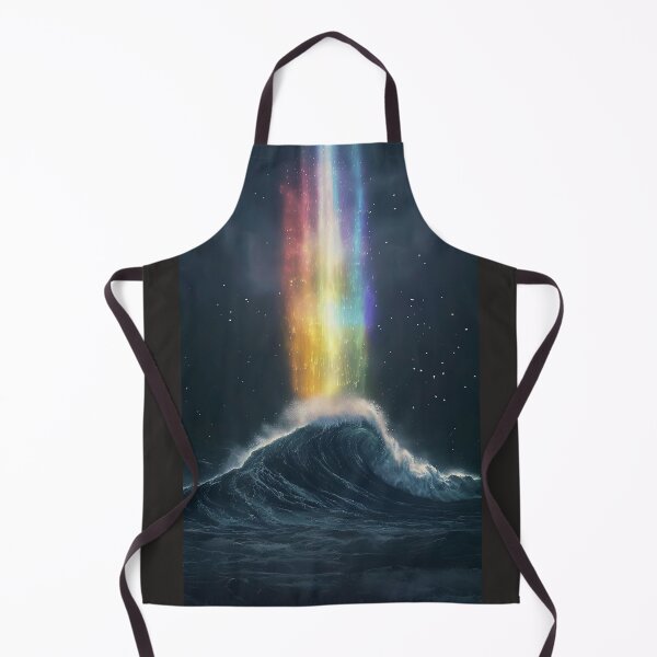Item preview, Wave with rainbow designed and sold by lucyinspace.