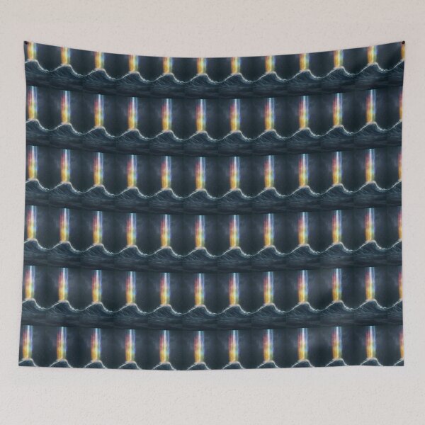 Item preview, Wave with rainbow designed and sold by lucyinspace.