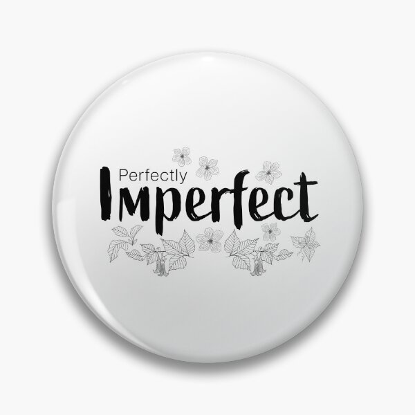 Item preview, Perfectly Imperfect Self Love Floral Affirmation Design designed and sold by artestreestudio.