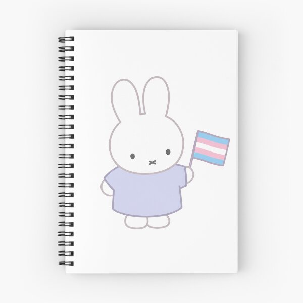 Item preview, Trans Miffy – LGBTQ+ Pride designed and sold by xoxo, marie.