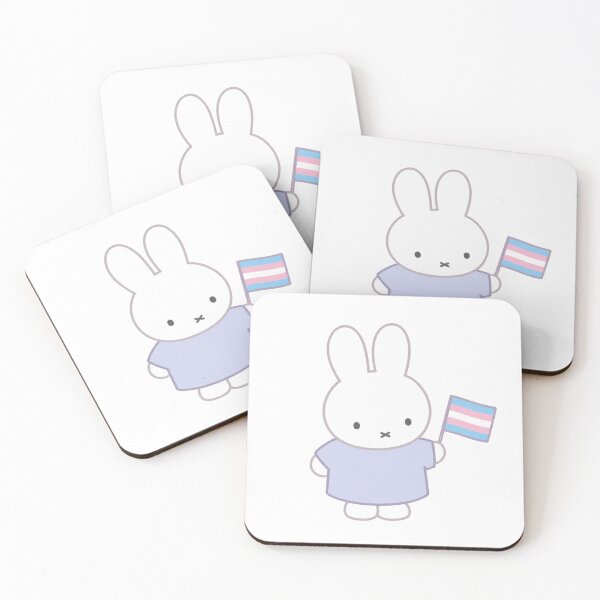 Item preview, Trans Miffy – LGBTQ+ Pride designed and sold by xoxo, marie.