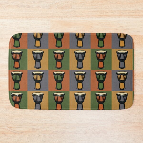 Item preview, African Djembe Drums Pop Art Quartet designed and sold by MammothArt.