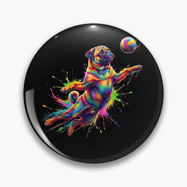 Item preview, Colorful Pug Art Dog Owner designed and sold by TerryConnells.