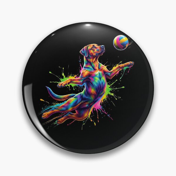 Item preview, Colorful Rhodesian Ridgeback Art Dog Owner designed and sold by TerryConnells.