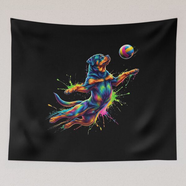 Item preview, Colorful Rottweiler Art Dog Owner designed and sold by TerryConnells.