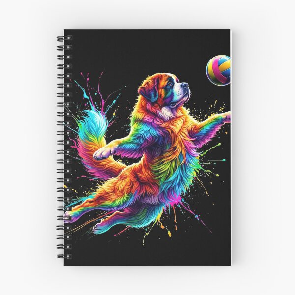 Item preview, Colorful Saint Bernard Art Dog Owner designed and sold by TerryConnells.