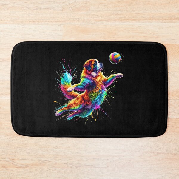 Item preview, Colorful Saint Bernard Art Dog Owner designed and sold by TerryConnells.