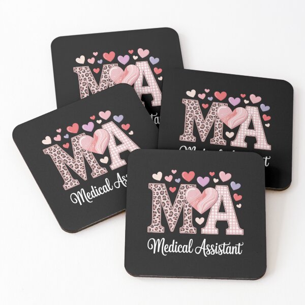 Item preview, Hearts MA Nurse Medical Assistant Valentines Nurses designed and sold by sailorjessiArt.
