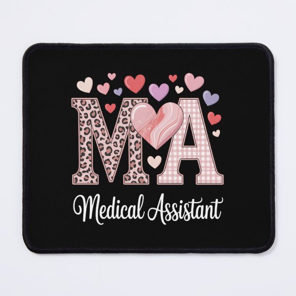 Item preview, Hearts MA Nurse Medical Assistant Valentines Nurses designed and sold by sailorjessiArt.