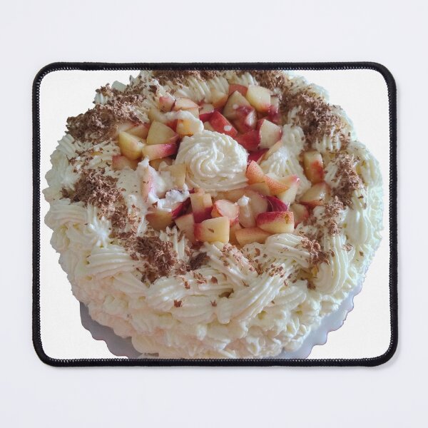 Item preview, Nectarine and cream cake designed and sold by Bambledriel.