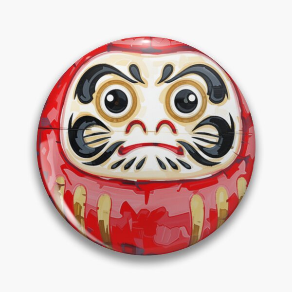 Item preview, Japanese Daruma Doll Traditional Luck Symbol Design designed and sold by iamKRUK.