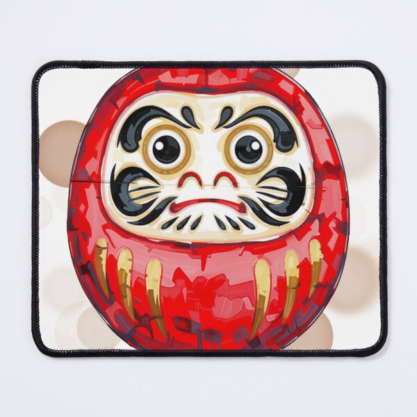 Item preview, Japanese Daruma Doll Traditional Luck Symbol Design designed and sold by iamKRUK.