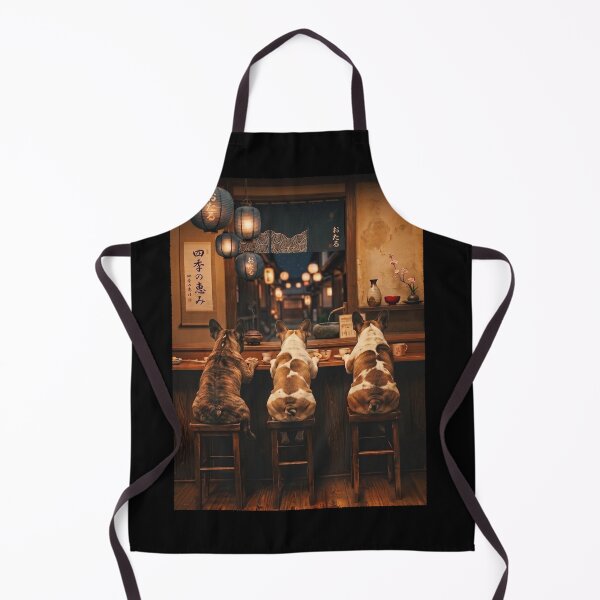 Item preview, Japanese French Bulldog Art Foodie Dog Owner designed and sold by DoodleTortle.
