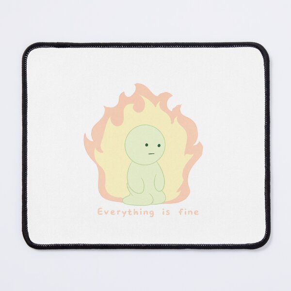 Item preview, Everything Is Fine Smisk designed and sold by xoxo, marie.