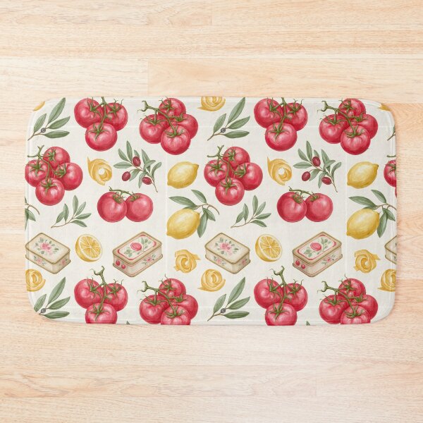 Item preview, Tomatoes II - Aesthetic Pattern Print Design for fabrics designed and sold by Just4Sinners.