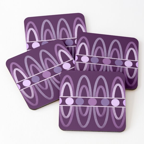 Item preview, Amethyst Arched Stripes  designed and sold by JaygiesDesign.