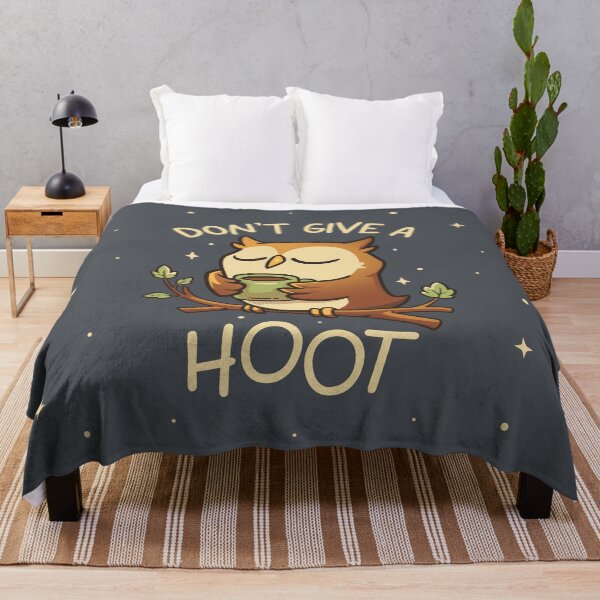 Item preview, Dont Give A Hoot - Cute Coffee Owl designed and sold by Snouleaf.