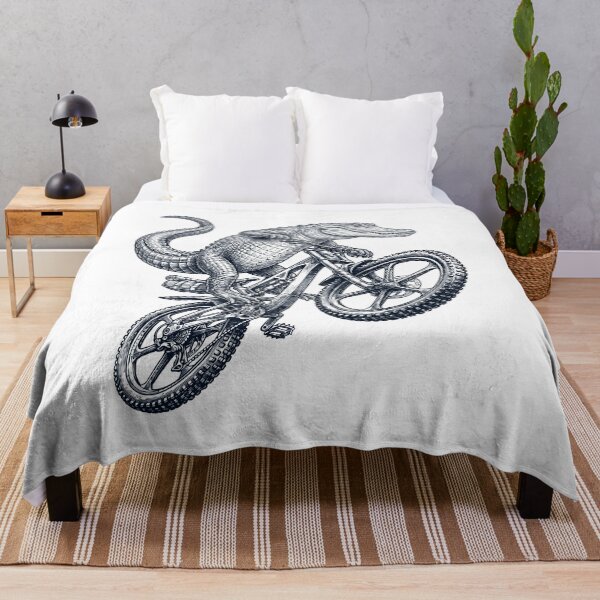 Item preview, Vintage Alligator Riding Bicycle Cycling Bike Animal Lover designed and sold by TerryConnells.