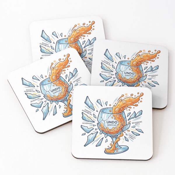 Item preview, The Impossible Undo Sticker designed and sold by CuteRage.