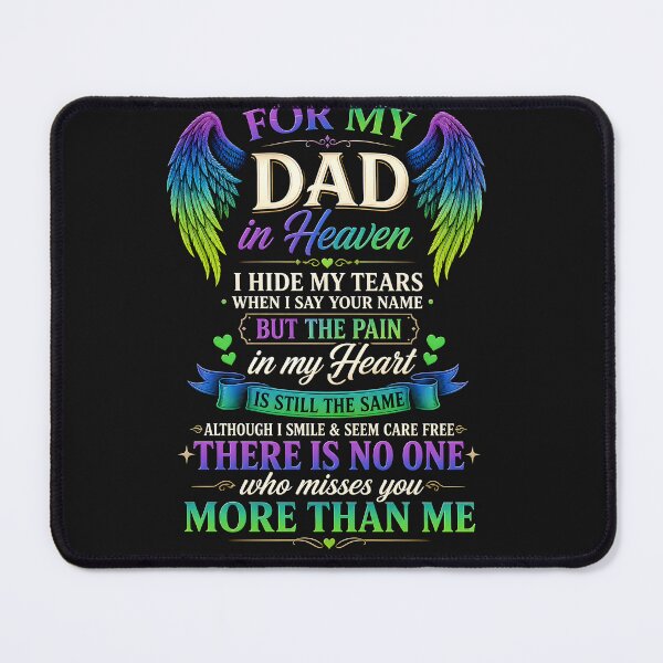 Item preview, for My Dad in Heaven Touching Tribute for Passed Away Father designed and sold by MiniStars9897.