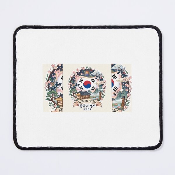 Item preview, Korean Spirit: Traditional Harmony with Taegeukgi & Nature designed and sold by K-Loom.