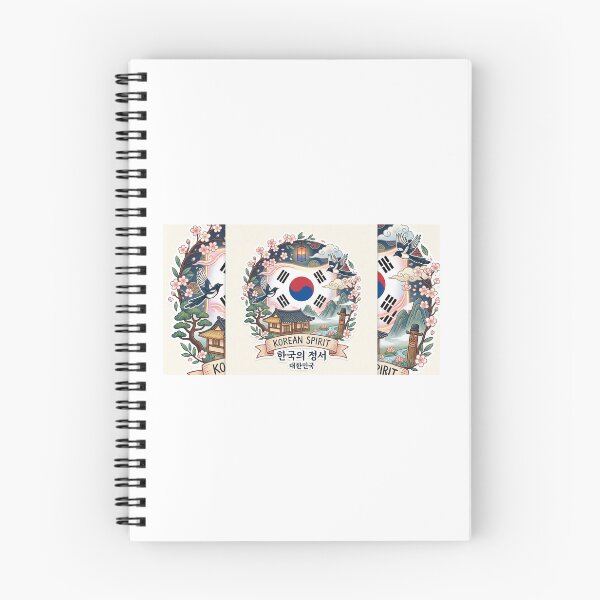 Item preview, Korean Spirit: Traditional Harmony with Taegeukgi & Nature designed and sold by K-Loom.