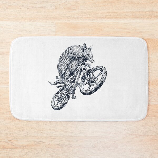 Item preview, Vintage Armadillo Riding Bicycle Cycling Bike Animal Lover designed and sold by TerryConnells.