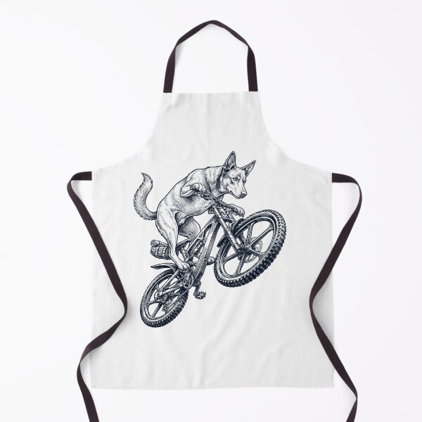 Item preview, Vintage Australian Kelpie Riding Bicycle Cycling Bike Dog Lover designed and sold by TerryConnells.