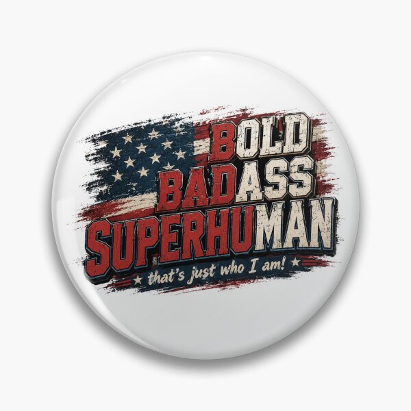 Item preview, Bold Badass Superhuman Quote designed and sold by SaryaSmyth19.