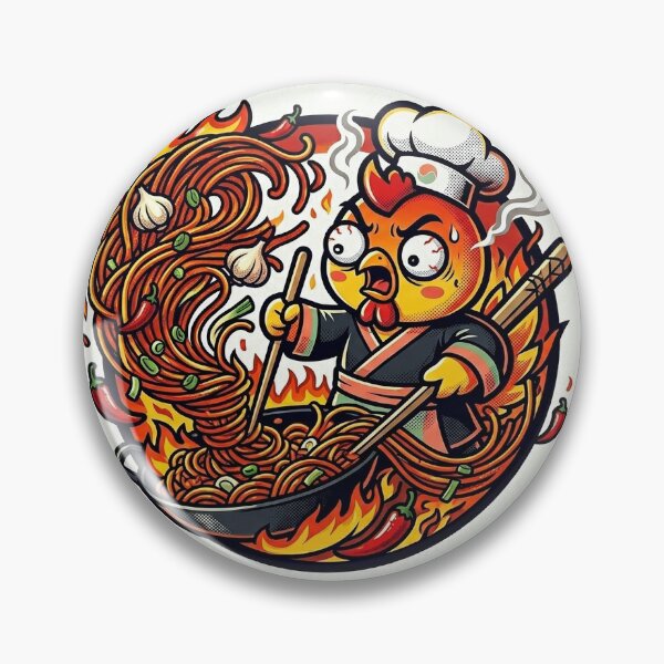 Item preview, K-Style Fire Chicken Noodles (Parody) designed and sold by K-Loom.