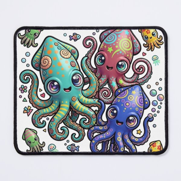 Item preview, BABY SQUID ART designed and sold by likbatonboot.